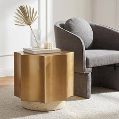 Olya Truffle Gray Accent Chair - Ornate Home