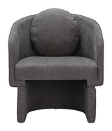 Olya Truffle Gray Accent Chair - Ornate Home