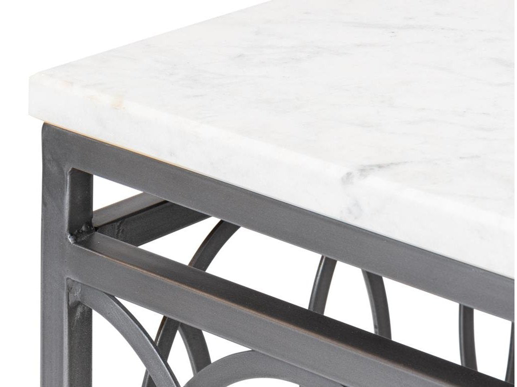 Olympia Black Square Coffee Table - Ornate Home