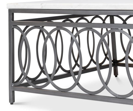 Olympia Black Square Coffee Table - Ornate Home