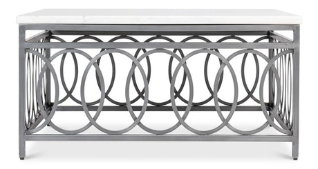 Olympia Black Square Coffee Table - Ornate Home