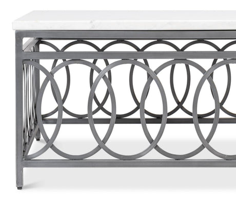 Olympia Black Square Coffee Table - Ornate Home