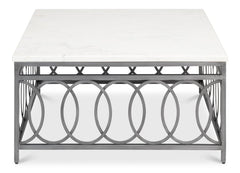 Olympia Black Square Coffee Table - Ornate Home