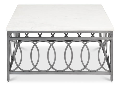 Olympia Black Square Coffee Table - Ornate Home