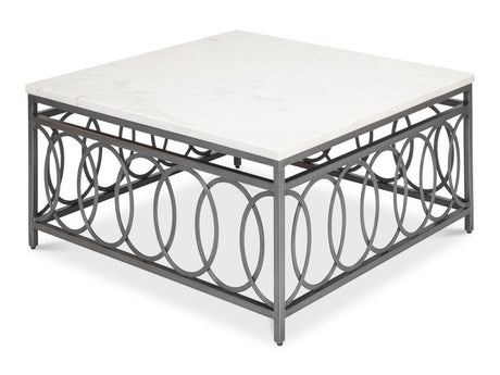 Olympia Black Square Coffee Table - Ornate Home