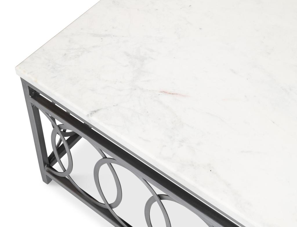 Olympia Black Square Coffee Table - Ornate Home