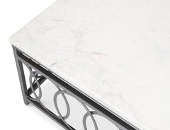 Olympia Black Square Coffee Table - Ornate Home