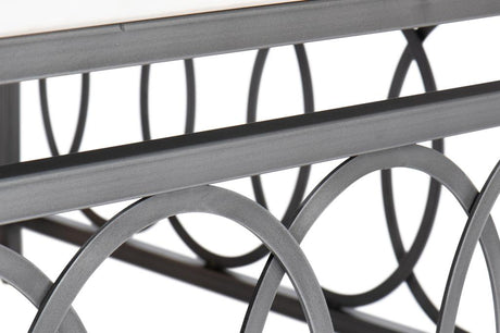 Olympia Black Square Coffee Table - Ornate Home