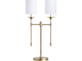 Olympia Gold Double Table Lamp (Set of 2) - Ornate Home