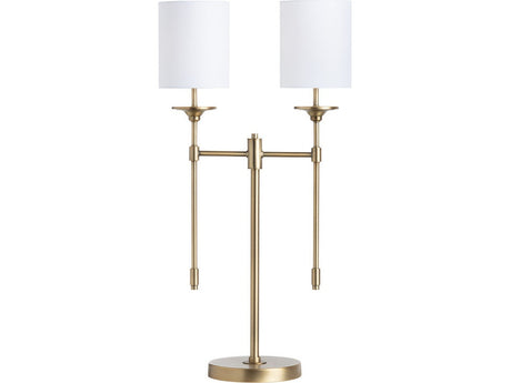 Olympia Gold Double Table Lamp (Set of 2) - Ornate Home