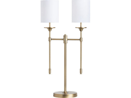 Olympia Gold Double Table Lamp (Set of 2) - Ornate Home