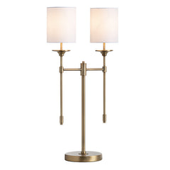 Olympia Gold Double Table Lamp (Set of 2) - Ornate Home