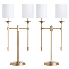 Olympia Gold Double Table Lamp (Set of 2) - Ornate Home