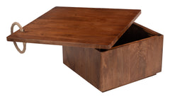 Omaga Walnut Storage Coffee Table - Ornate Home