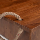 Omaga Walnut Storage Coffee Table - Ornate Home
