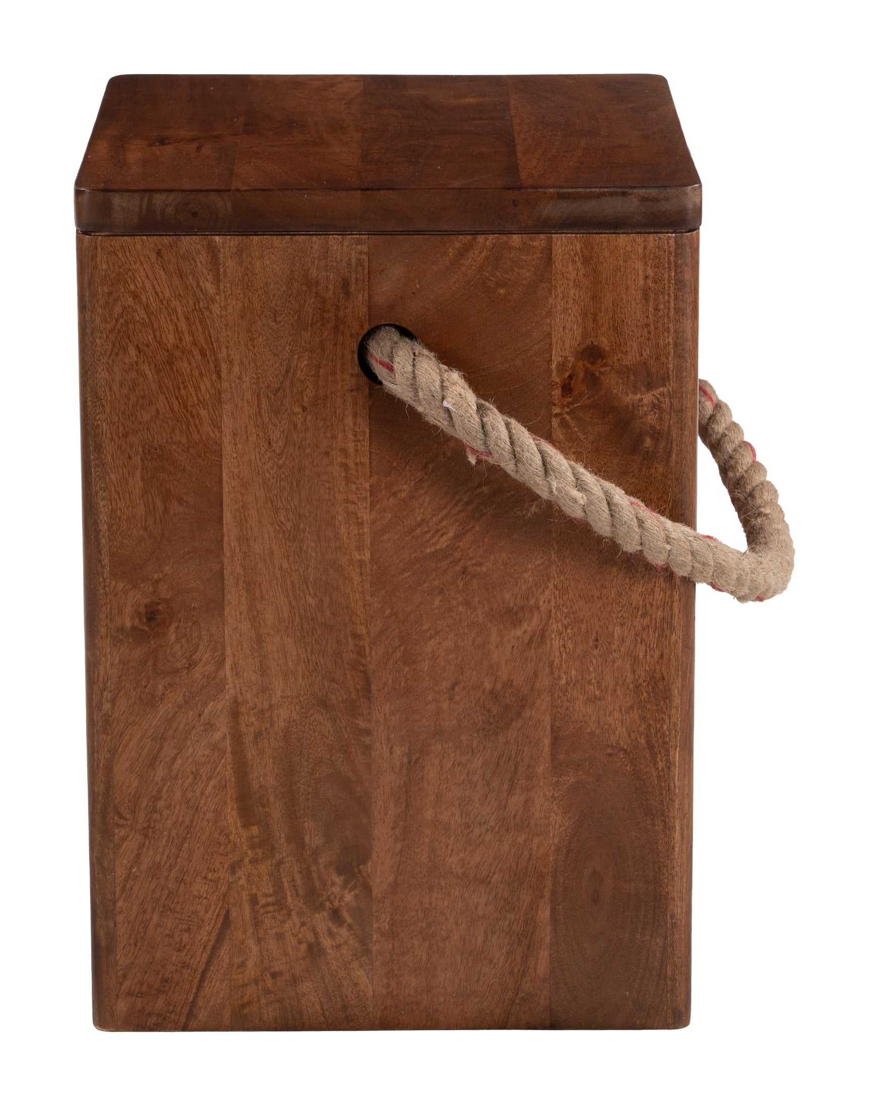 Omaga Walnut Storage Side Table - Ornate Home