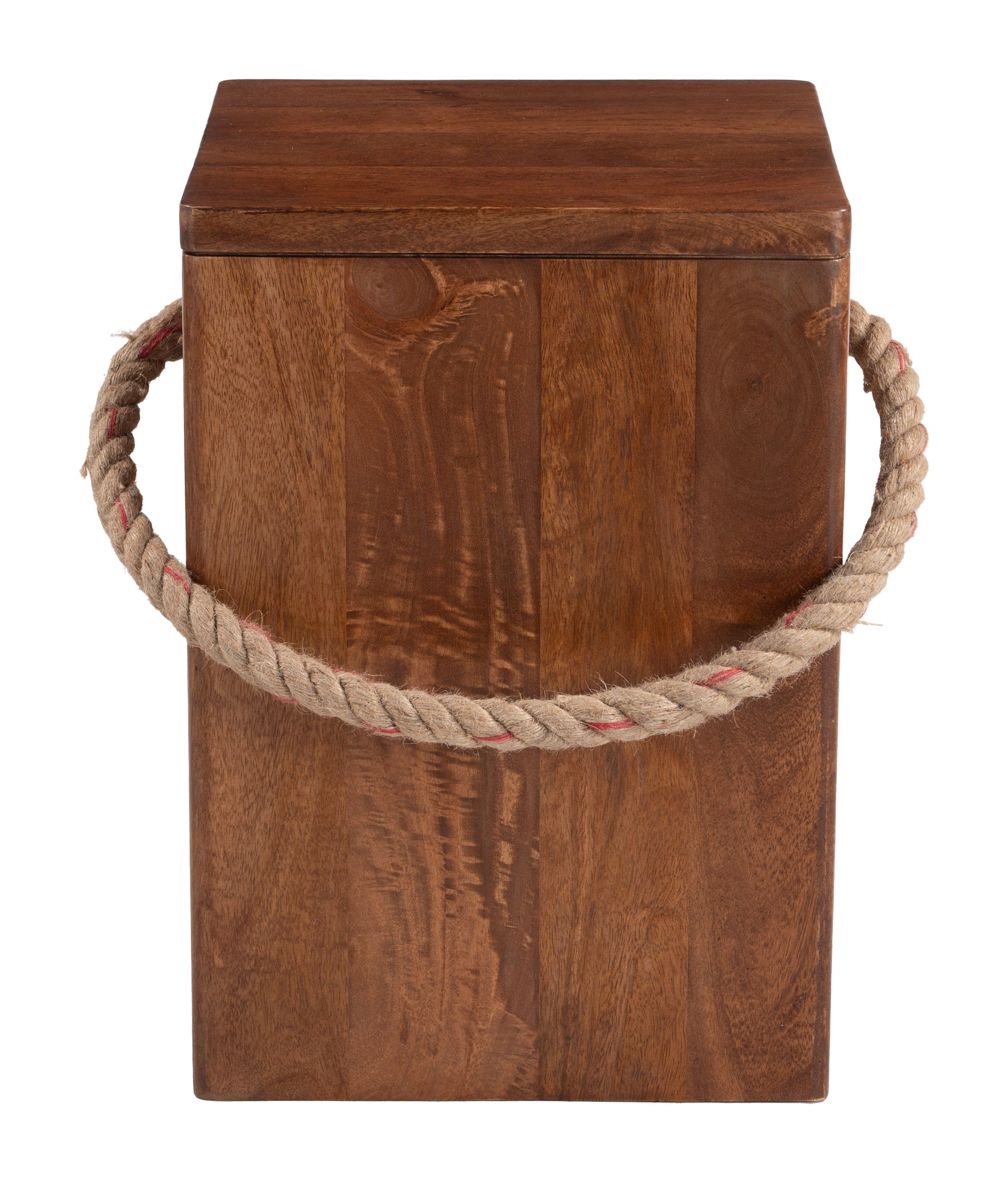 Omaga Walnut Storage Side Table - Ornate Home
