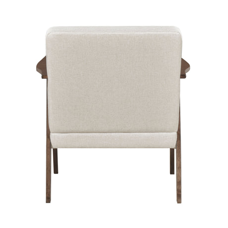 Omara Beige Accent Chair - Ornate Home