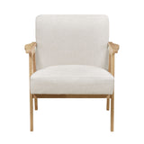 Omara Beige Accent Chair - Ornate Home