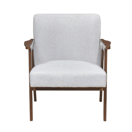 Omara Gray Accent Chair - Ornate Home