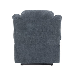Omarion Blue Power Recliner W/Lift & Heating & Massage - Ornate Home