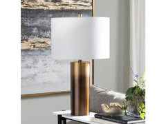 Ombre Bronze Table Lamp (Set of 2) - Ornate Home