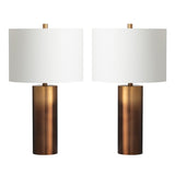 Ombre Bronze Table Lamp (Set of 2) - Ornate Home