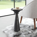 Omni Black Side Table - Ornate Home