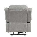 Omni Blue Power Lift Chair With Massage Heat And Charging Port