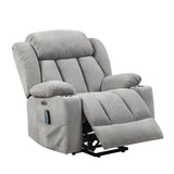 Omni Blue Power Lift Chair With Massage Heat And Charging Port