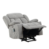 Omni Blue Power Lift Chair With Massage Heat And Charging Port