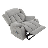 Omni Blue Power Lift Chair With Massage Heat And Charging Port
