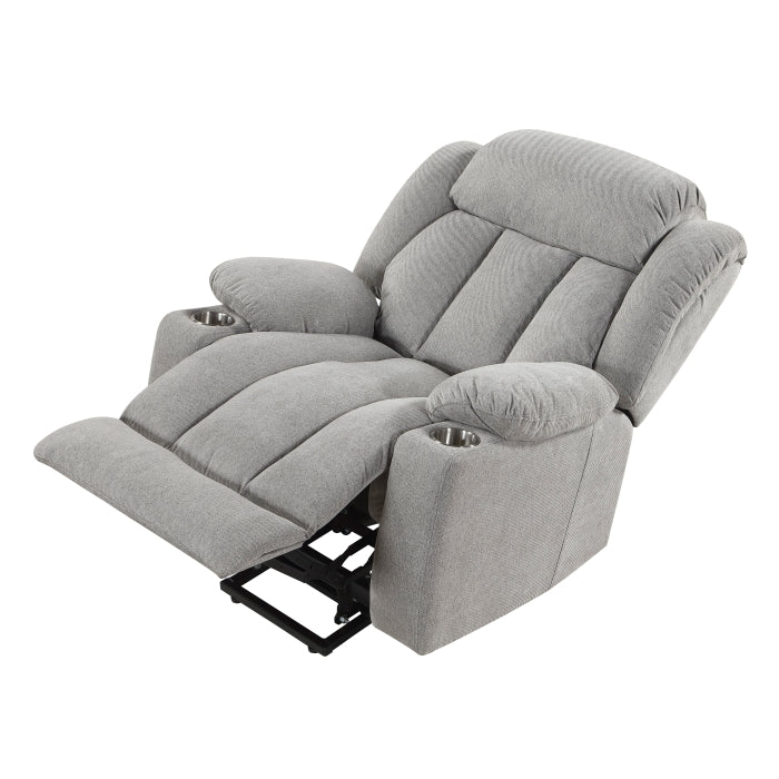 Omni Blue Power Lift Chair With Massage Heat And Charging Port
