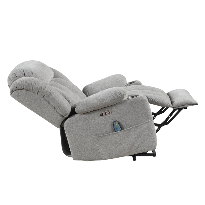 Omni Blue Power Lift Chair With Massage Heat And Charging Port