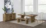 Omni Natural Pine Dining Table - Ornate Home