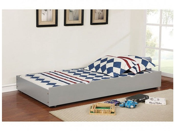 Omnus Gray Trundle - Ornate Home