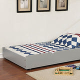 Omnus Gray Trundle - Ornate Home