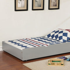 Omnus Gray Trundle - Ornate Home
