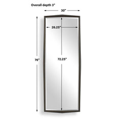 On Point Bronze Tall Mirror - Ornate Home