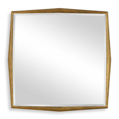 On Point Gold Square Mirror - Ornate Home