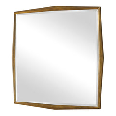 On Point Gold Square Mirror - Ornate Home