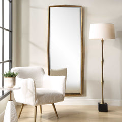 On Point Gold Wood Dressing Mirror - Ornate Home