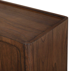 On The Block Walnut 2 Door Cabinet - Ornate Home