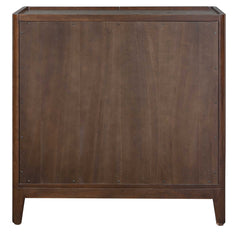 On The Block Walnut 2 Door Cabinet - Ornate Home