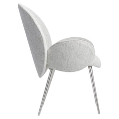 Ona Light Grey Arm Chair - Ornate Home