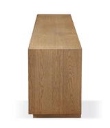 One Coastal Modern 74 inch TV Console in Bisque - Ornate Home