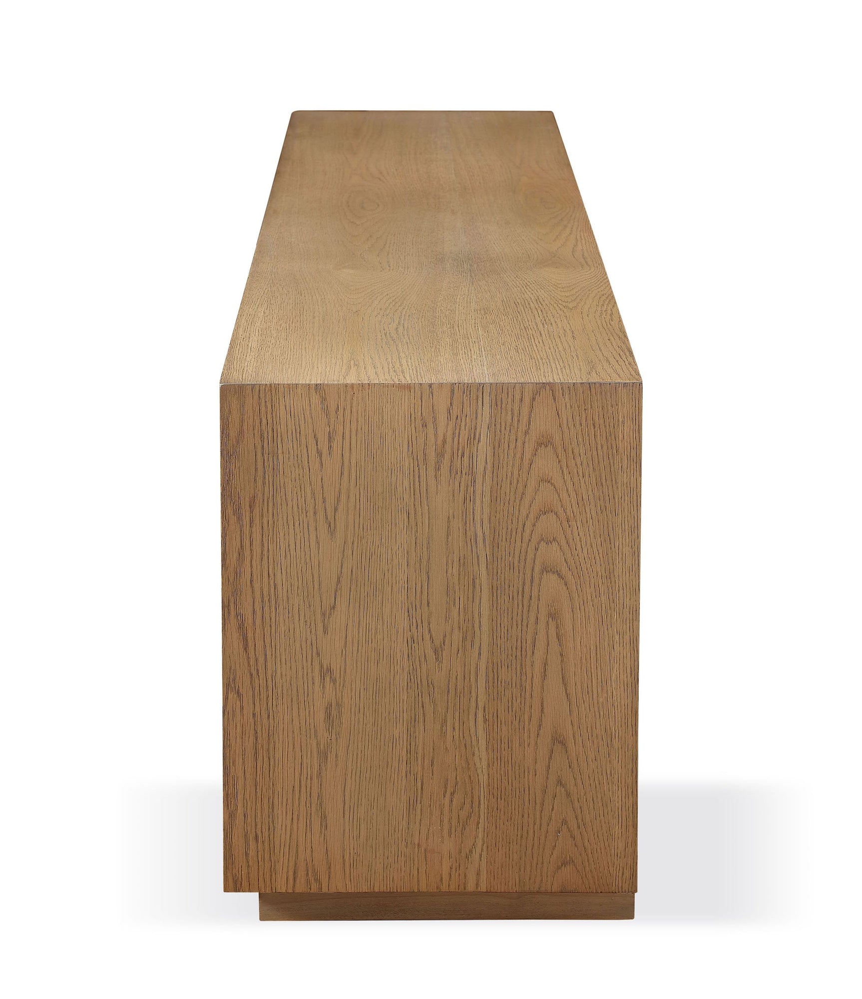 One Coastal Modern 74 inch TV Console in Bisque - Ornate Home