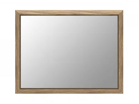 One Coastal Modern Dresser Mirror in Bisque - Ornate Home
