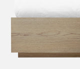 One Coastal Modern Full Platform Bed in Bisque - Ornate Home