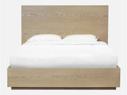 One Coastal Modern Queen Platform Bed in Bisque - Ornate Home